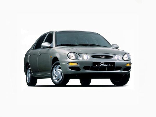 كيا شوما 1997. الهيكل، المظهر الخارجي. ليفتباك, 1 الجيل