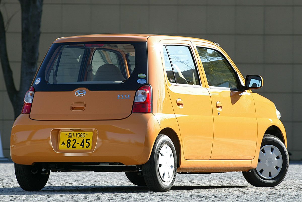 Daihatsu Esse 2005. Bodywork, Exterior. Mini 5-doors, 1 generation