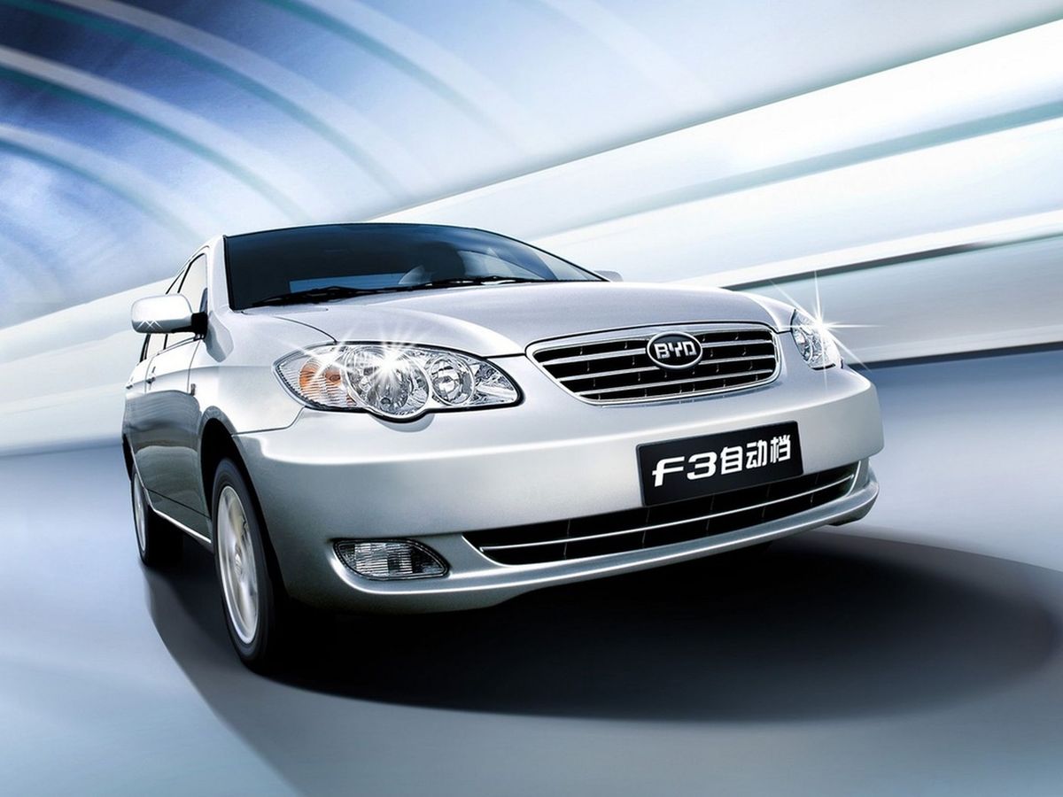 בי.אי.די F3 2005. מרכב, צורה. סדאן, 1 דור