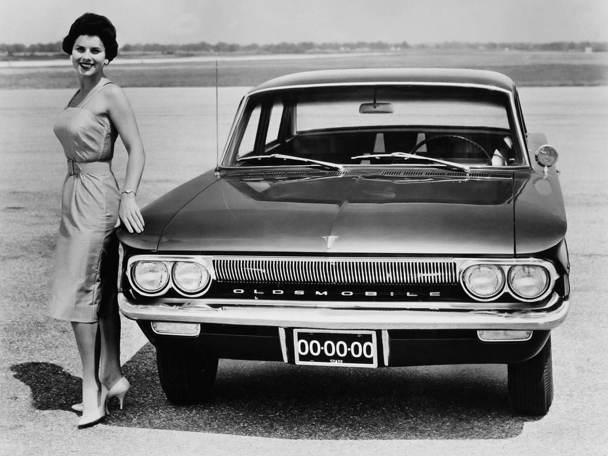 Oldsmobile F-85 1961. Carrosserie, extérieur. Berline, 1 génération