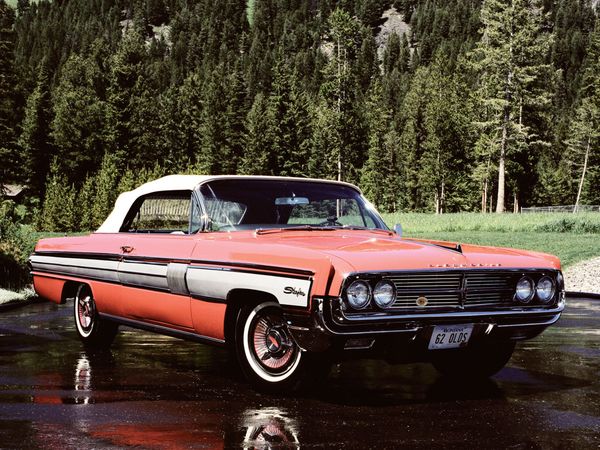 Oldsmobile Starfire 1961. Bodywork, Exterior. Cabrio, 1 generation