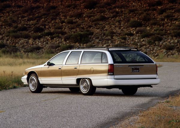 Chevrolet Caprice 1990. Carrosserie, extérieur. Break 5-portes, 4 génération