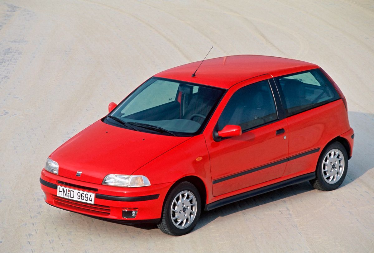 Fiat Punto 1993. Carrosserie, extérieur. Mini 3-portes, 1 génération