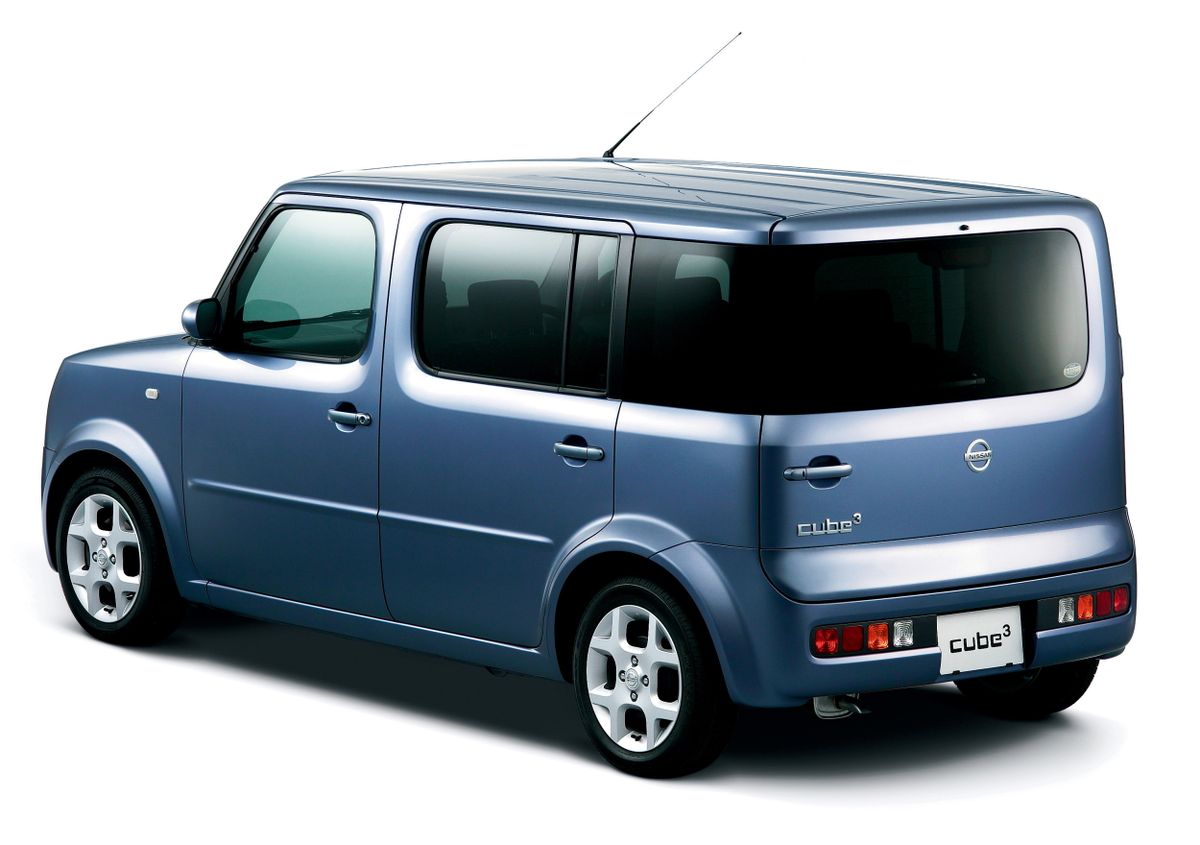 Nissan Cube 2002. Carrosserie, extérieur. Compact Van, 2 génération