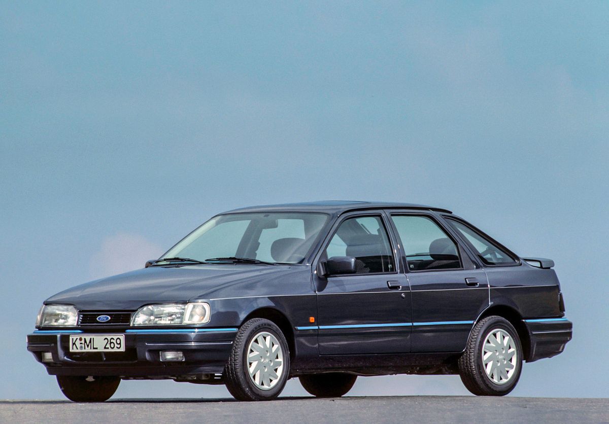 Ford Sierra 1987. Carrosserie, extérieur. Hatchback 5-portes, 1 génération, restyling