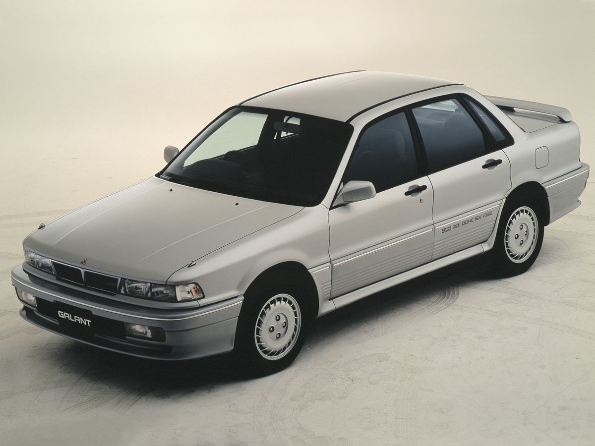Mitsubishi Galant 1989. Bodywork, Exterior. Sedan, 6 generation