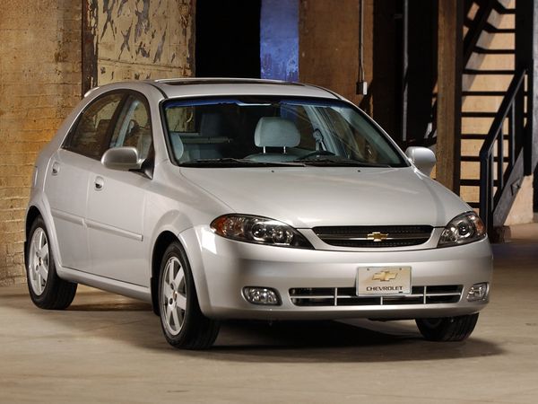 Chevrolet Optra 2004. Carrosserie, extérieur. Hatchback 5-portes, 1 génération