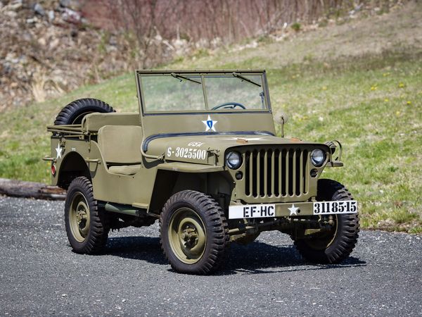 Willys MB 1941. Carrosserie, extérieur. VUS cabriolet, 1 génération
