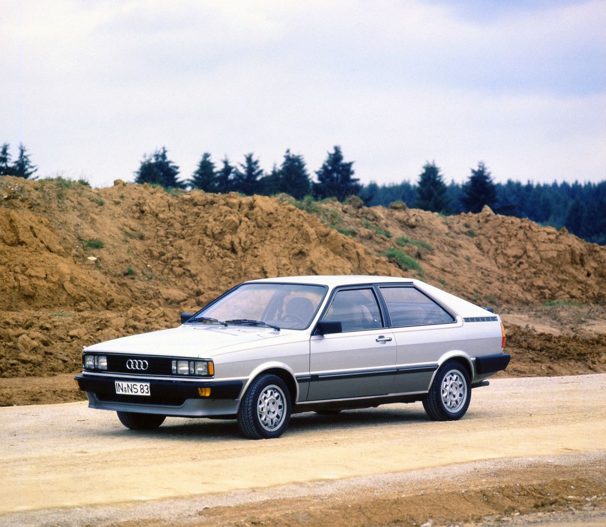 Audi Coupe 1980. Carrosserie, extérieur. Coupé, 1 génération
