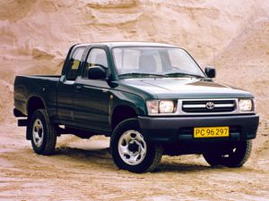 Toyota Hilux 1997. Carrosserie, extérieur. 1.5 pick-up, 6 génération