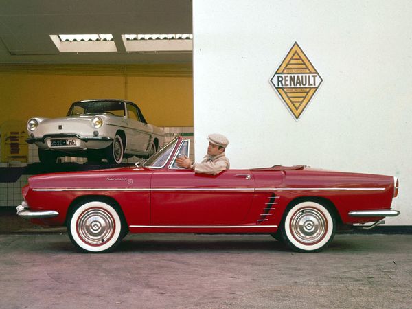 Renault Floride 1958. Bodywork, Exterior. Cabrio, 1 generation