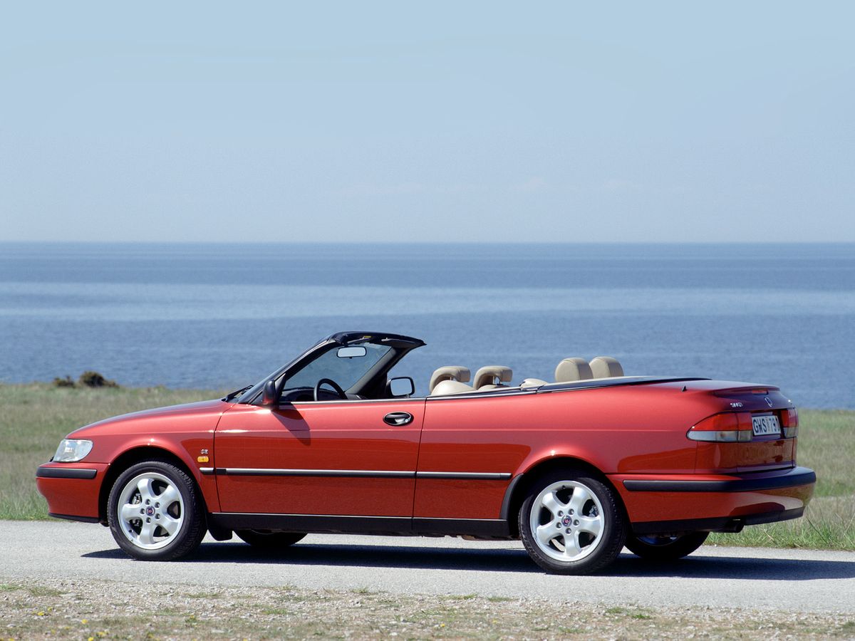 Saab 9-3 1998. Carrosserie, extérieur. Cabriolet, 1 génération