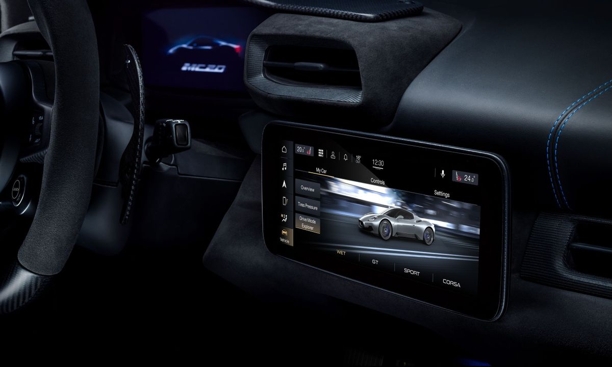 Maserati MC20 2020. Systèmes d’aide à la conduite. Coupé, 1 génération