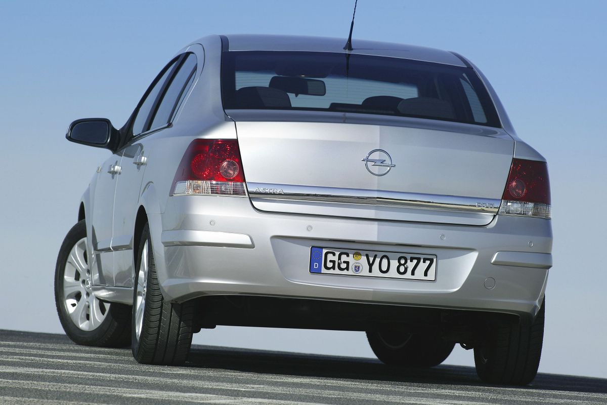 Opel Astra 2006. Bodywork, Exterior. Sedan, 3 generation, restyling