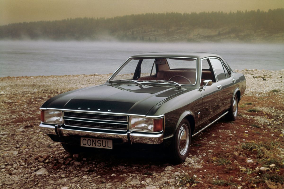 פורד קונסול ‏1972. מרכב, צורה. סדאן, 1 דור