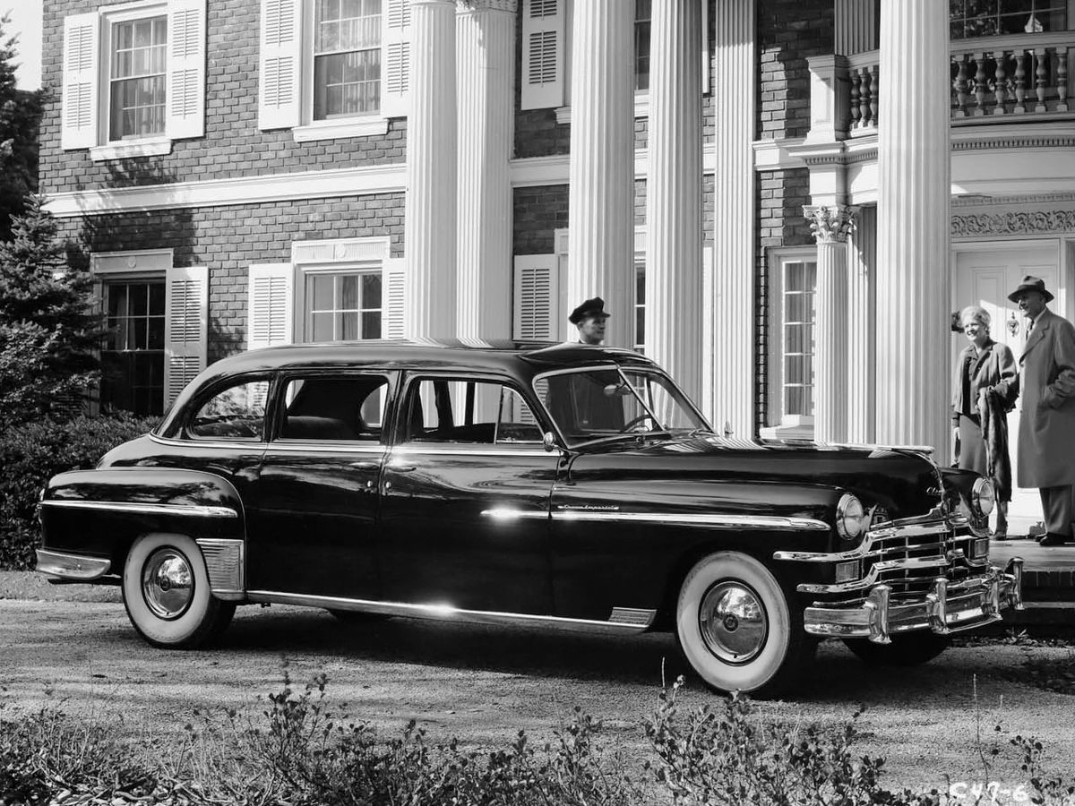 Chrysler Imperial 1940. Carrosserie, extérieur. Berline, 5 génération