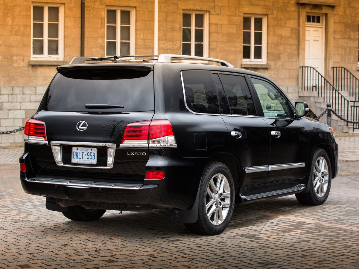 Lexus LX 2012. Carrosserie, extérieur. VUS 5-portes, 3 génération, restyling