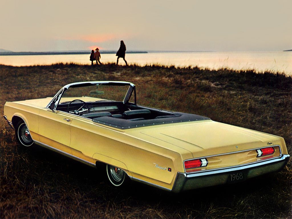 Chrysler Newport 1968. Carrosserie, extérieur. Cabriolet, 4 génération