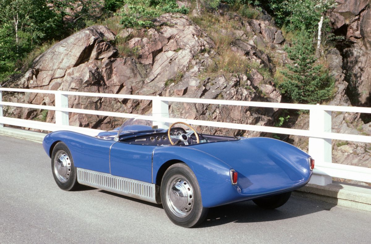 Saab Sonett 1955. Carrosserie, extérieur. Roadster, 1 génération