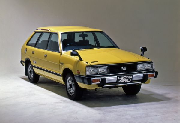 Subaru Leone 1979. Carrosserie, extérieur. Break 5-portes, 2 génération