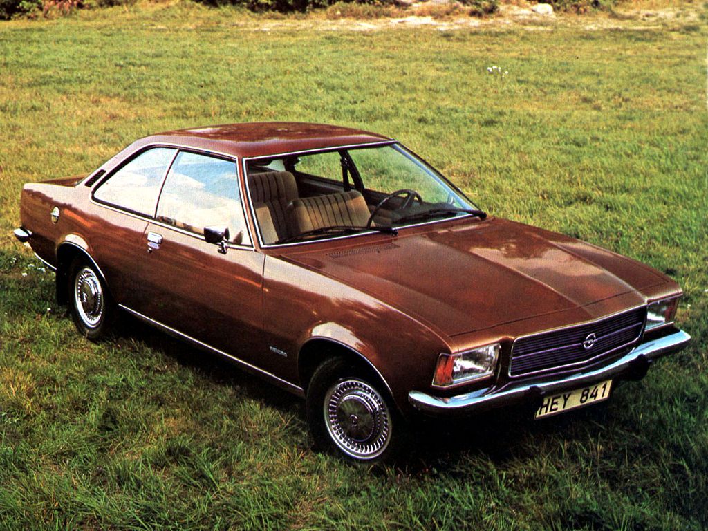 Opel Rekord 1972. Bodywork, Exterior. Coupe, 4 generation