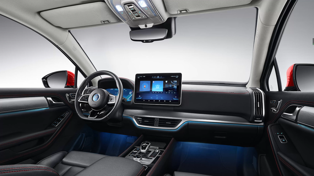 BYD تانغ 2019. لوحة الأجهزة. SUV ٥ أبواب, 2 الجيل