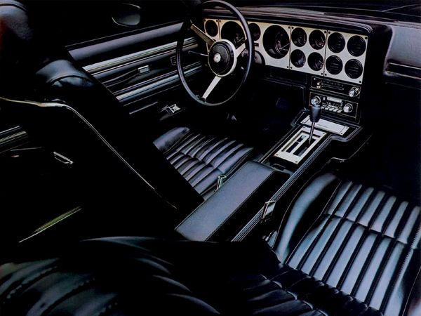 Pontiac Grand AM 1978. Front seats. Coupe, 2 generation