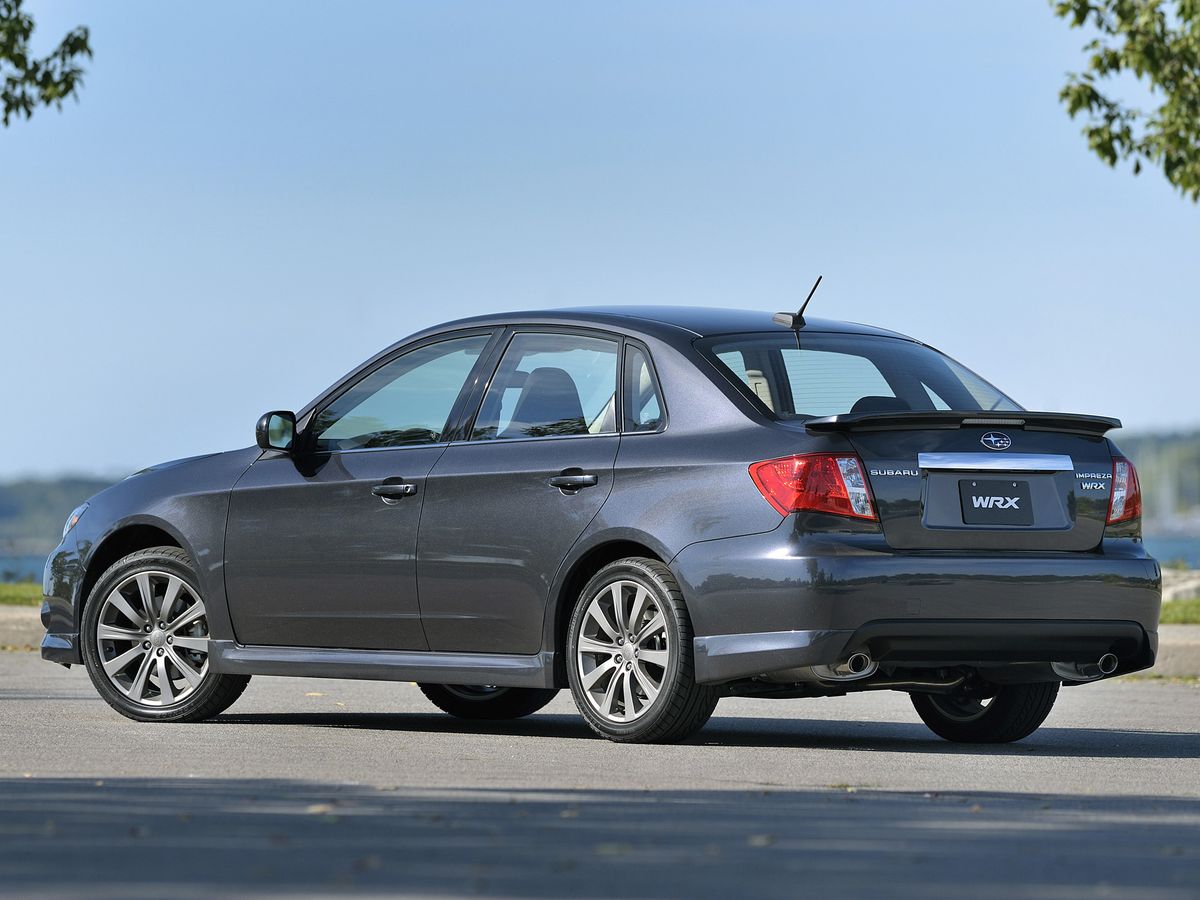 Subaru Impreza WRX 2007. Carrosserie, extérieur. Berline, 3 génération