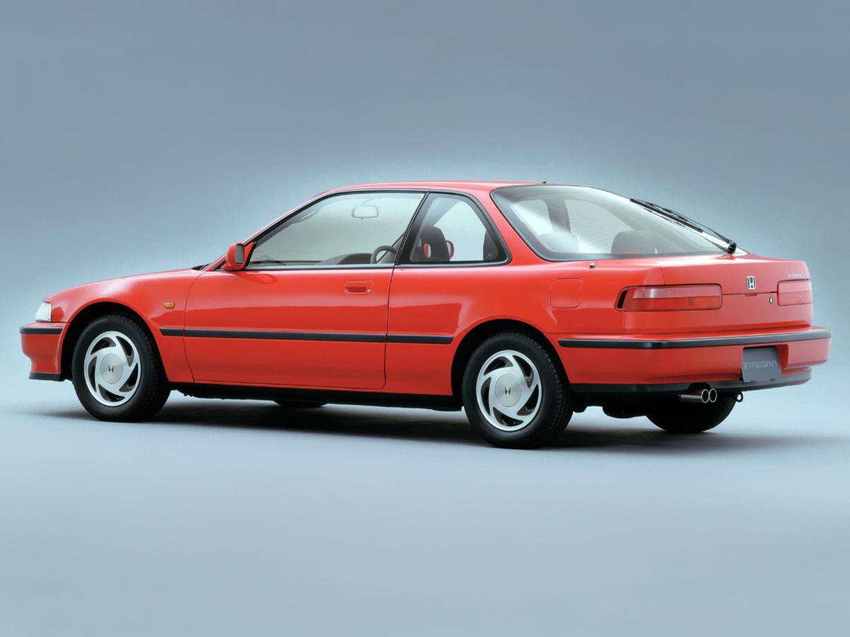 Honda Integra 1989. Carrosserie, extérieur. Coupé, 2 génération