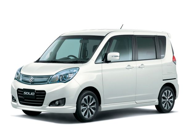 Suzuki Solio 2013. Carrosserie, extérieur. Monospace compact, 2 génération, restyling