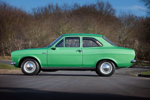 Ford Escort 1968. Carrosserie, extérieur. Berline 2-portes, 1 génération