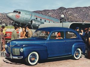 Mercury Eight 1941. Bodywork, Exterior. Sedan 2-doors, 2 generation