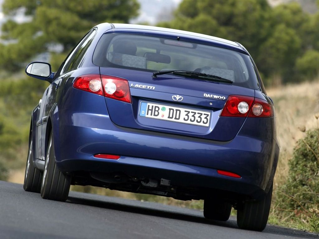 Daewoo Lacetti 2002. Carrosserie, extérieur. Hatchback 5-portes, 1 génération