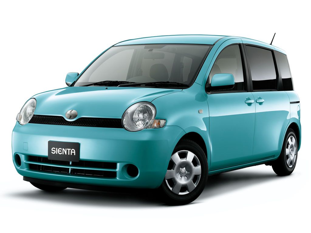 Toyota Sienta 2003. Carrosserie, extérieur. Compact Van, 1 génération