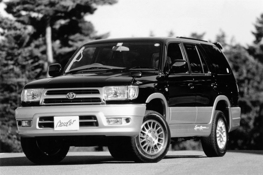טויוטה היילקס סרף 1998. מרכב, צורה. רכב שטח 5 דלתות, 3 דור, שדרוג