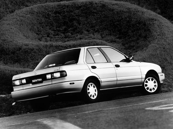 Nissan Sentra 1990. Carrosserie, extérieur. Berline, 3 génération