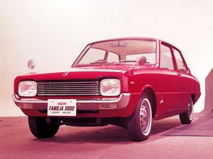 Mazda Familia 1967. Bodywork, Exterior. Sedan 2-doors, 2 generation