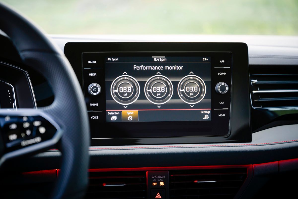Volkswagen Jetta 2024. Мультимедиа. Седан, 7 поколение, рестайлинг 2