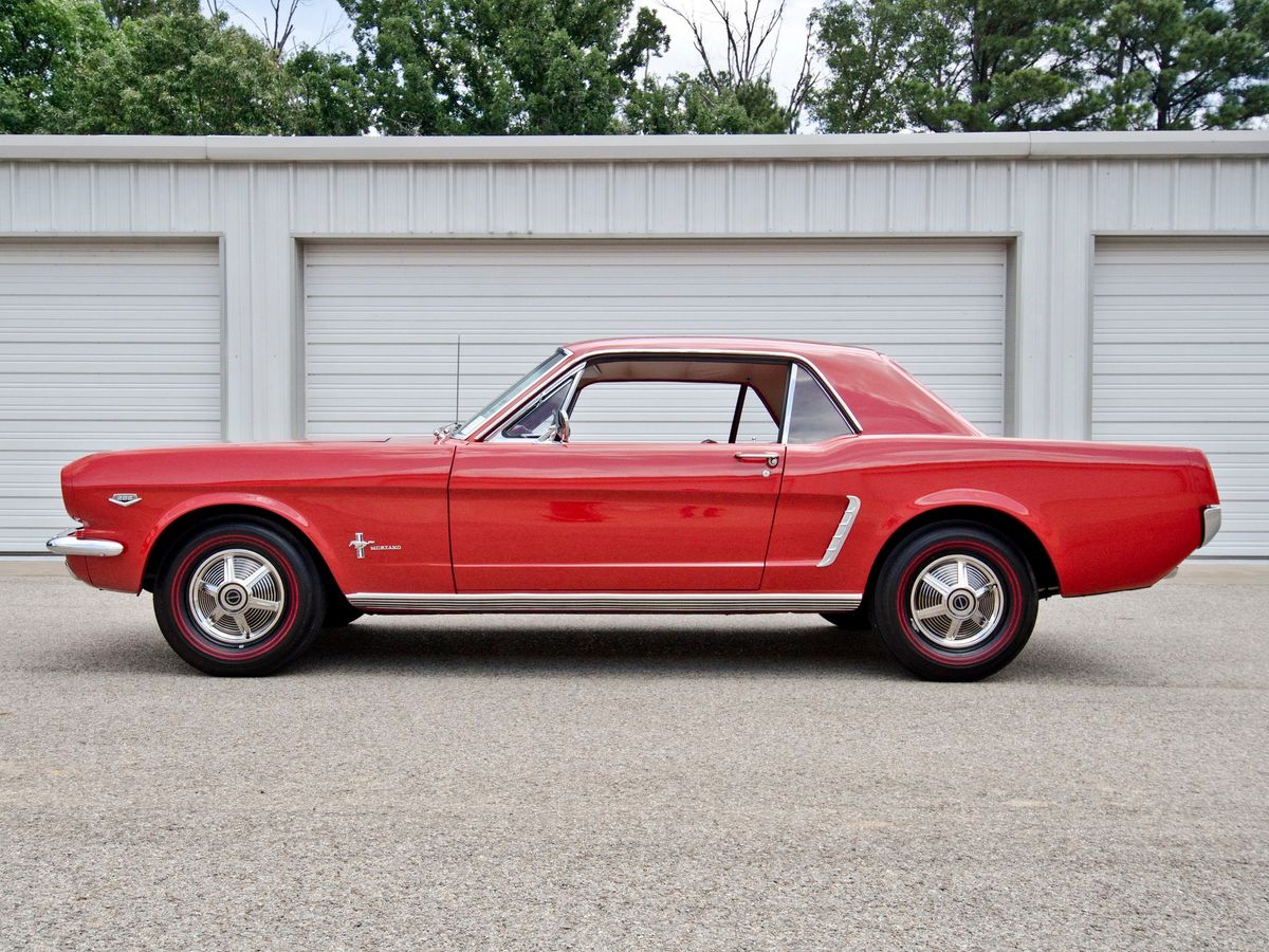 Ford Mustang 1964. Carrosserie, extérieur. Coupé, 1 génération