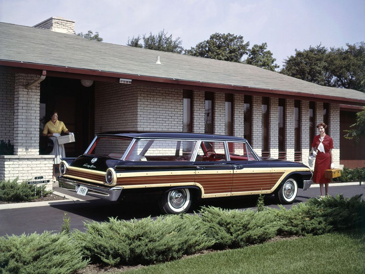 פורד גלקסי ‏1960. מרכב, צורה. סטיישן 5 דלתות, 2 דור