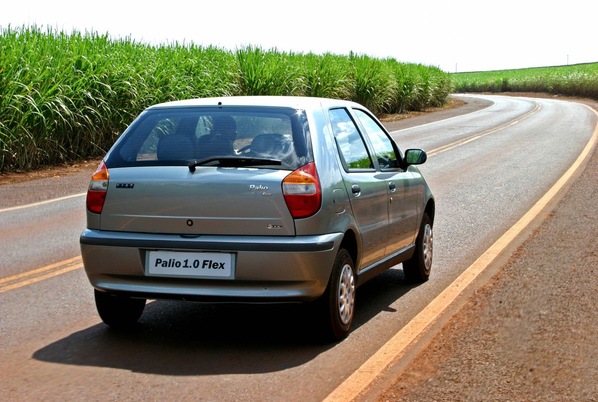 פיאט פאליו ‏2001. מרכב, צורה. מיני 5 דלתות, 1 דור, שדרוג