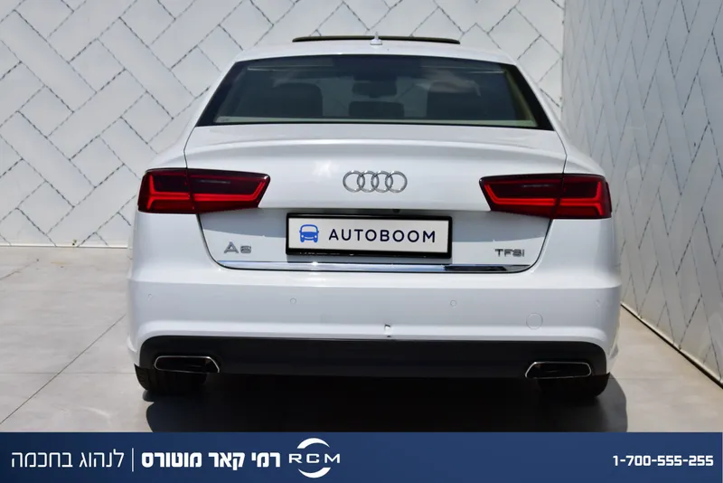 אאודי A6 יד 2 רכב, 2018