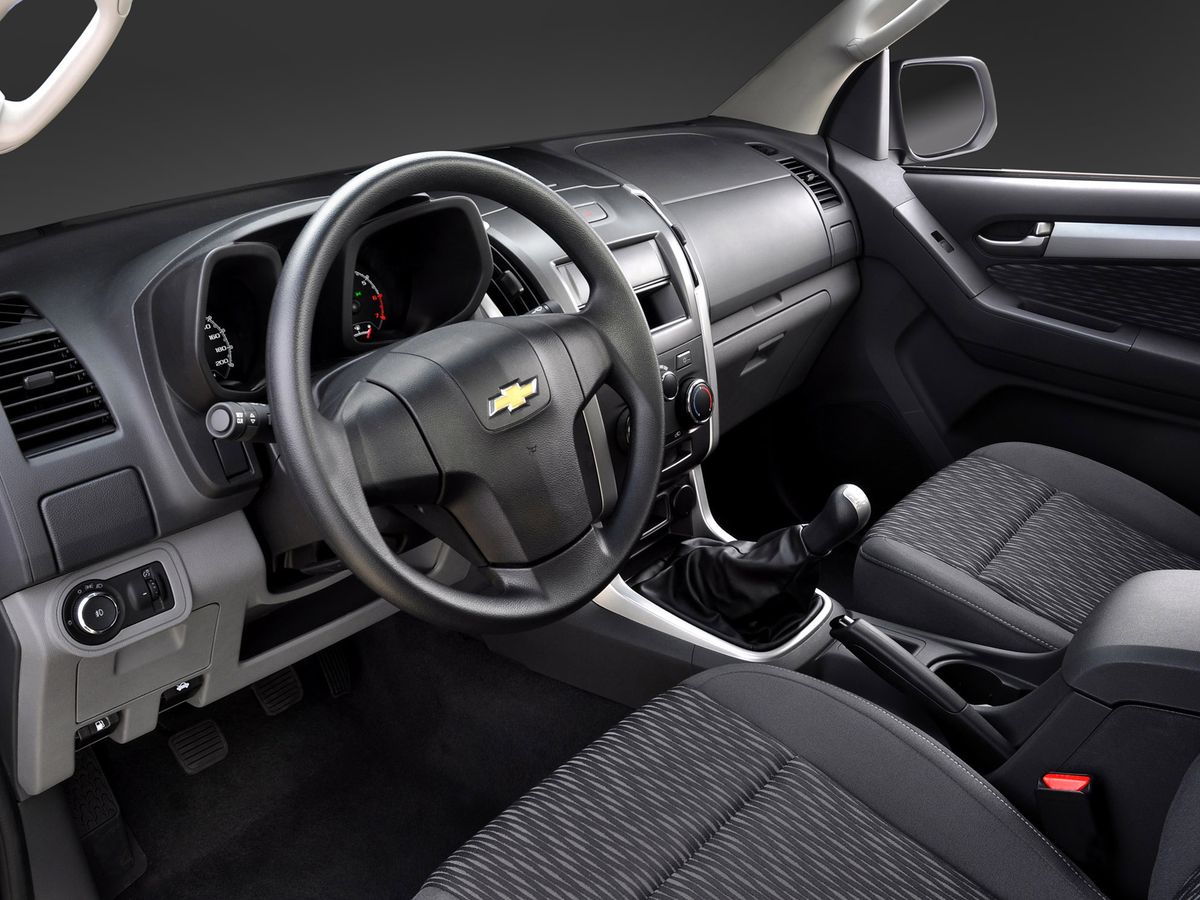 Chevrolet S-10 Pickup 2012. Siéges avants. 1 pick-up, 3 génération