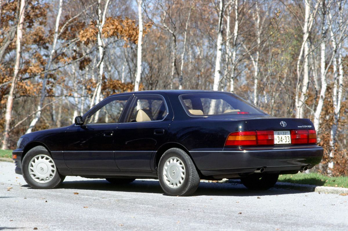 Тойота Сельсиор 1992. Кузов, экстерьер. Седан, 1 поколение, рестайлинг