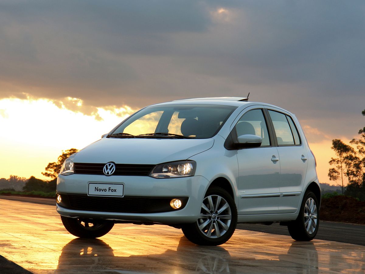 Volkswagen Fox 2009. Carrosserie, extérieur. Mini 5-portes, 1 génération, restyling