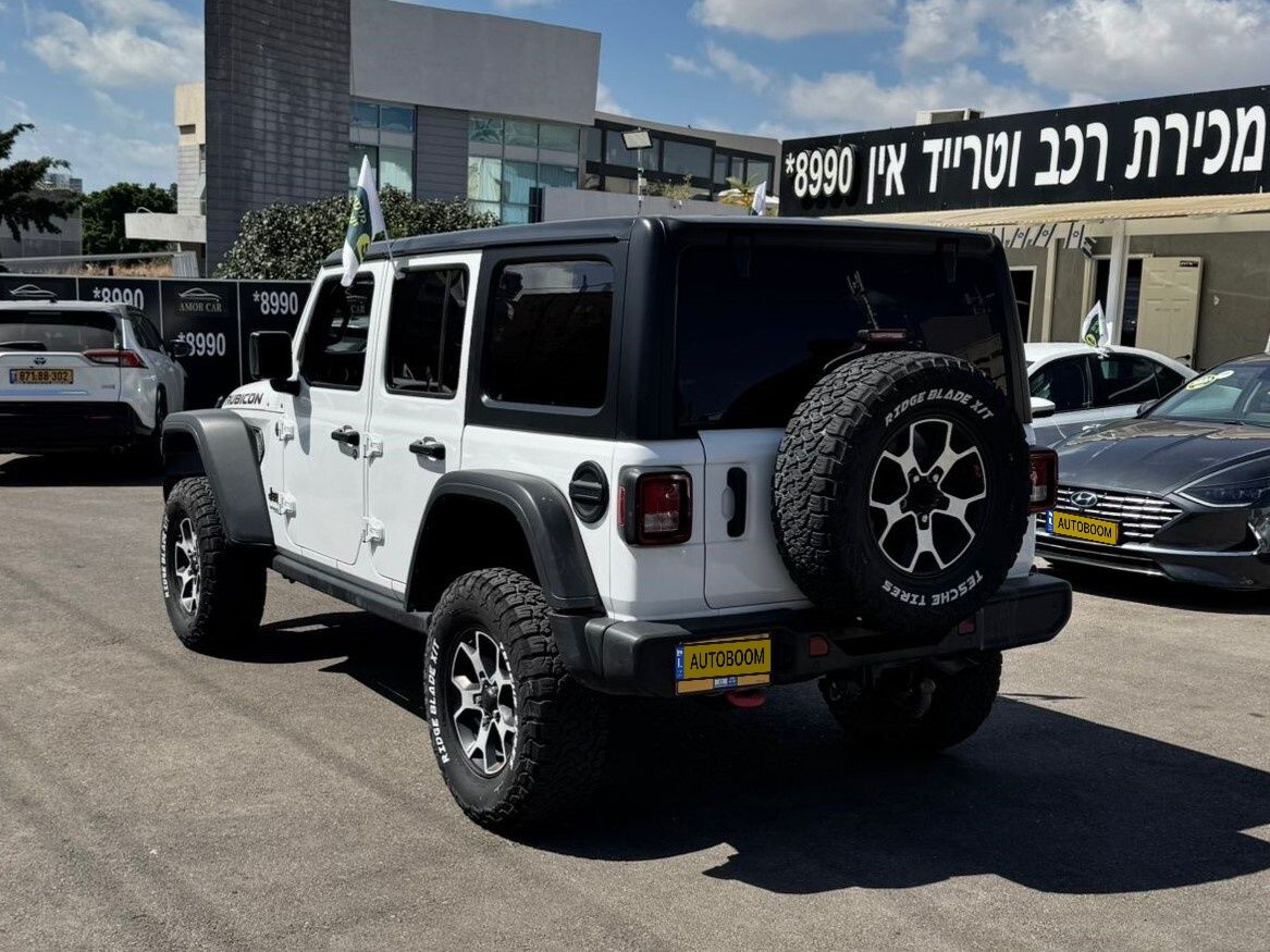 ג'יפ רנגלר יד 2 רכב, 2022, פרטי