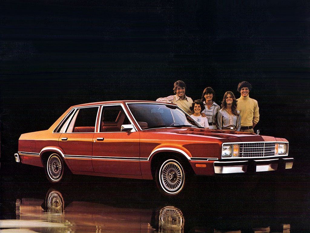 Ford Fairmont 1978. Carrosserie, extérieur. Berline, 1 génération