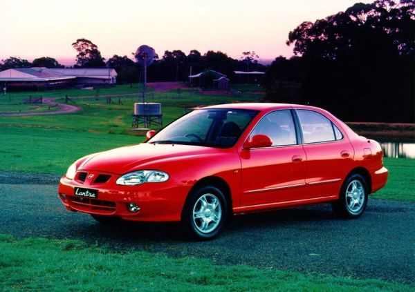 Hyundai Lantra 1998. Bodywork, Exterior. Sedan, 2 generation, restyling