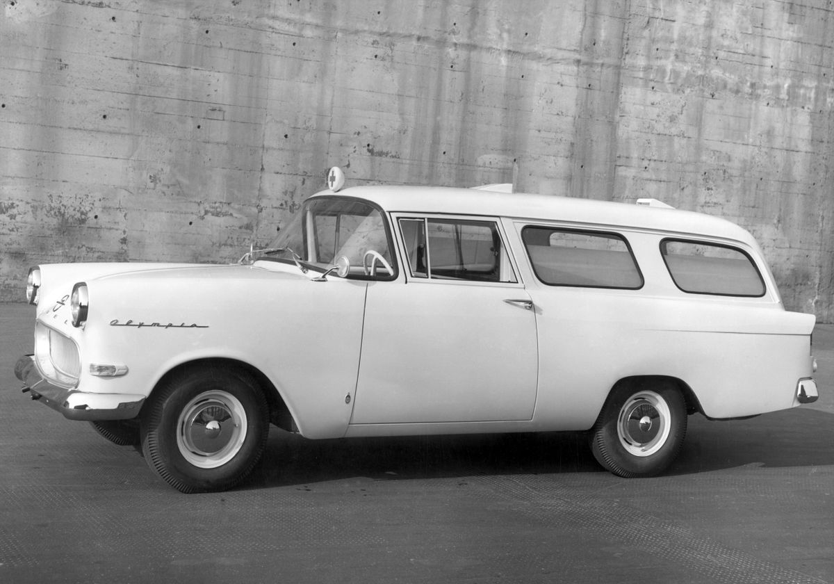 Opel Olympia 1953. Bodywork, Exterior. Estate 3-door, 4 generation