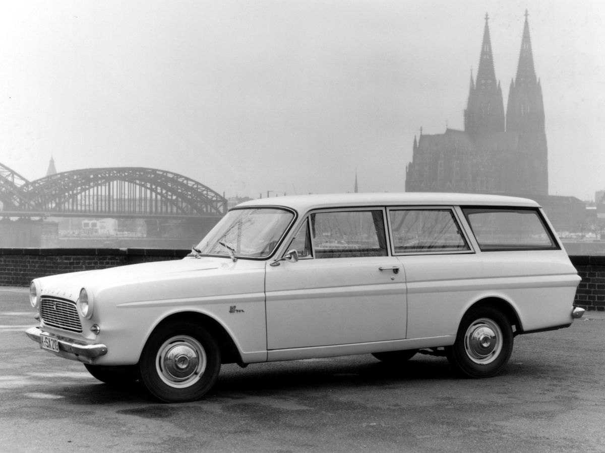 Ford Taunus 1964. Carrosserie, extérieur. Break 3-portes, 1 génération